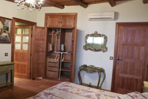 Cama o camas de una habitación en Posada La Gatera