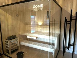 a glass display case in a room with a drawer at 14233-Grevinge-Grevinge-Kanalvej-95 in Grevinge +12 photos