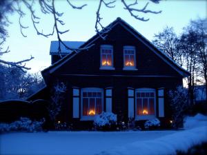 Nordsee Haus An't Oll Deep v zimě