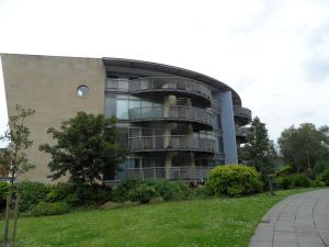 a building with balconies on the side of it at ApexlivingNE - Luxury Balcony Apartment, Double Bed, WIFI in Sunderland