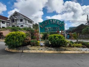 a sign for a sushi harbor australias sidx sidx sidx at MountainFog Transient House 2 in Baguio