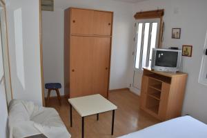 TV a/nebo společenská místnost v ubytování Apartments Mistral Orebic