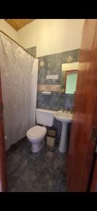 a bathroom with a toilet and a sink at HOSPEDAJE EIMy in Purmamarca