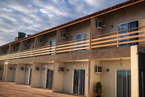 an exterior view of a building at Pousada Iraquara in João Pessoa