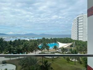 a view of the resort from the balcony at ARENA JKV condotel in Nha Trang +44 photos