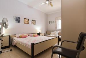 Ein Bett oder Betten in einem Zimmer der Unterkunft SeaFront Apartment Marsascala