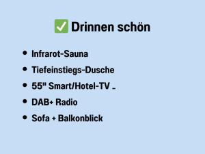 a screenshot of a cell phone with the dinnerachiachi server at Techt bi Strön 4 Sterne TOP-Fewo 2 WC Sauna Balkon Strand 5 Min Zentrum in Westerland