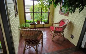 Uma varanda ou terraço em Lar Aike