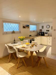 ครัวหรือมุมครัวของ Ferienwohnung Rantum +17 ภาพ