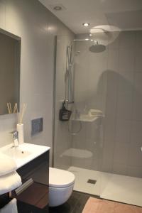 A bathroom at Apoteka apartaments