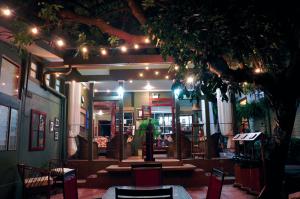 Χώρος καθιστικού στο Hotel Aranjuez