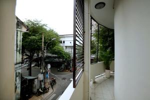 Balkón nebo terasa v ubytování Tan Da Hotel