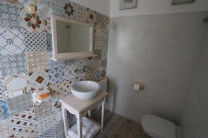 A bathroom at Ambrosio Relais
