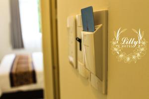 Certifikát, hodnocení, plakát nebo jiný dokument vystavený v ubytování Lilly Hotel