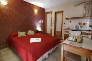 A cozinha ou cozinha compacta de Hotel Xumec Mendoza