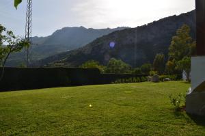 A general mountain view or a mountain view taken from the country house