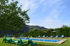 A general mountain view or a mountain view taken from the country house