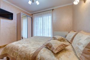 Letto o letti in una camera di Villa Anet
