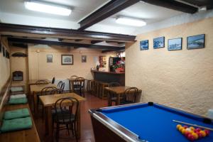 Allotjament Rural Ca L'Anton tesisinde bir bilardo masası