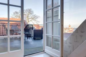 Balkón nebo terasa v ubytování DR Apartments - Loft 2