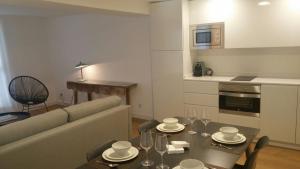 Kuchyňa alebo kuchynka v ubytovaní Apartamento El Reloj