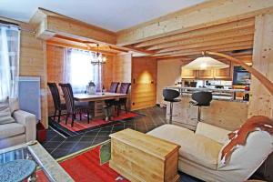 Χώρος καθιστικού στο Le Paradis 22 Apartment - Chamonix All Year