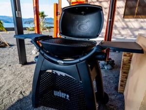 a grill sitting on top of a table at 2four Villa Costa in Minamiise