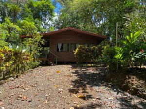a small house in the middle of a yard at CASITAS GINGER in Quepos