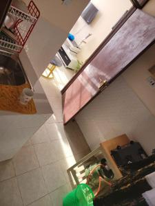 an overhead view of a kitchen with a room with at Serenity Homes in Gatunga