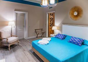 Posteľ alebo postele v izbe v ubytovaní Hotel San Michele