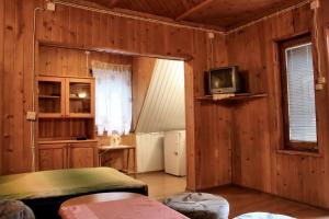 Postel nebo postele na pokoji v ubytování Camping Pod Krokwią