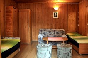 Postel nebo postele na pokoji v ubytování Camping Pod Krokwią