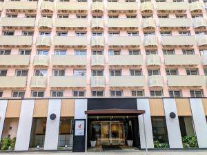 an external view of a building at Hotel Hokke Club Hiroshima in Hiroshima