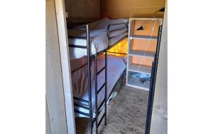 a small room with bunk beds in it at Lodge Holidays - Casa Tartufo in Radicosa