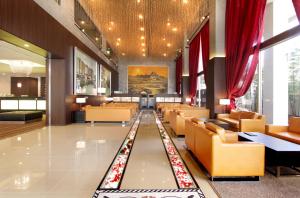 Posezení v ubytování International Hotel Ube