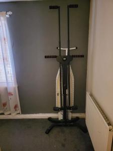 a cross in the corner of a room at Teesside Haven in Middlesbrough in Middlesbrough