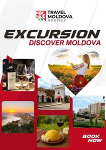 a collage of pictures of different types of tourism at Central City 1 Bedroom in Chişinău