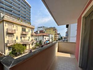 a view from the balcony of a building at Magnolia in Grado
