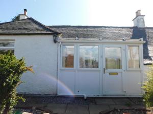 an extension to a house with a white door at Number 2 in Montrose