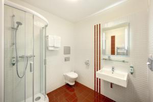 Kúpeľňa v ubytovaní Salvator Boutique Hotel vegan-friendly