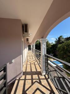 a balcony of a house with a view of the ocean at Rivera Solea in Llano de Los Patos