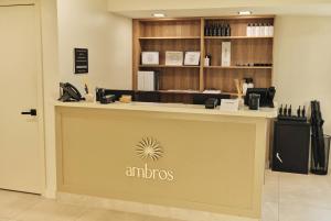 a store front with the emirates logo on it at Ambros Daytona, Trademark Collection by Wyndham in Daytona Beach