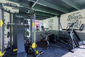 Gimnàs o zona de fitness de Radisson Puebla Angelopolis