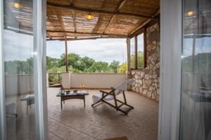 Ein Balkon oder eine Terrasse in der Unterkunft Relais Villa Anna