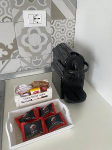 a drawer in a refrigerator with some food in it at Casa Matilde e Aurora GIARDINO e POSTO AUTO in Sirolo