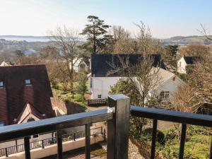 a view from the balcony of a house at Cambrie in Tenby