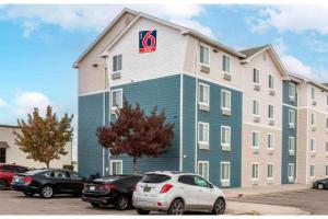 a building with a k sign on the side of it at Studio 6 Extended Stay El Paso East TX in El Paso