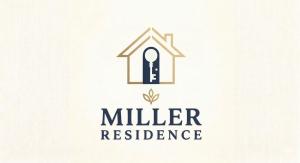 a house with a keyhole logo for a miller residence at Studio near Addenbrookes and Centre By Miller Residence in Cherry Hinton +1 photo
