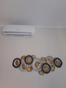 a bunch of muffins sitting on top of a stove at Vistamare in Marina di Cecina