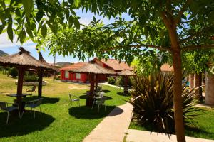 A garden outside Altos de Aliwen